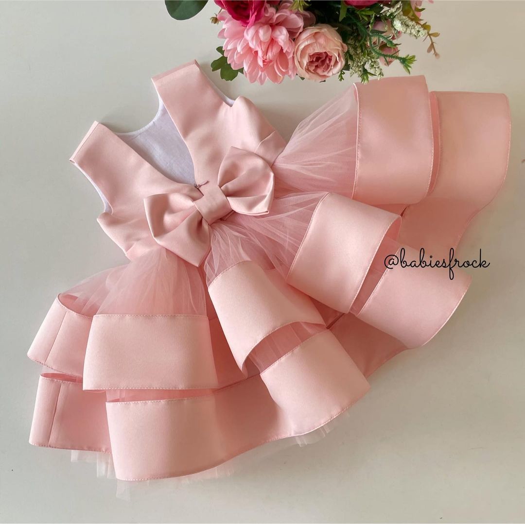 Elegant layers baby dress