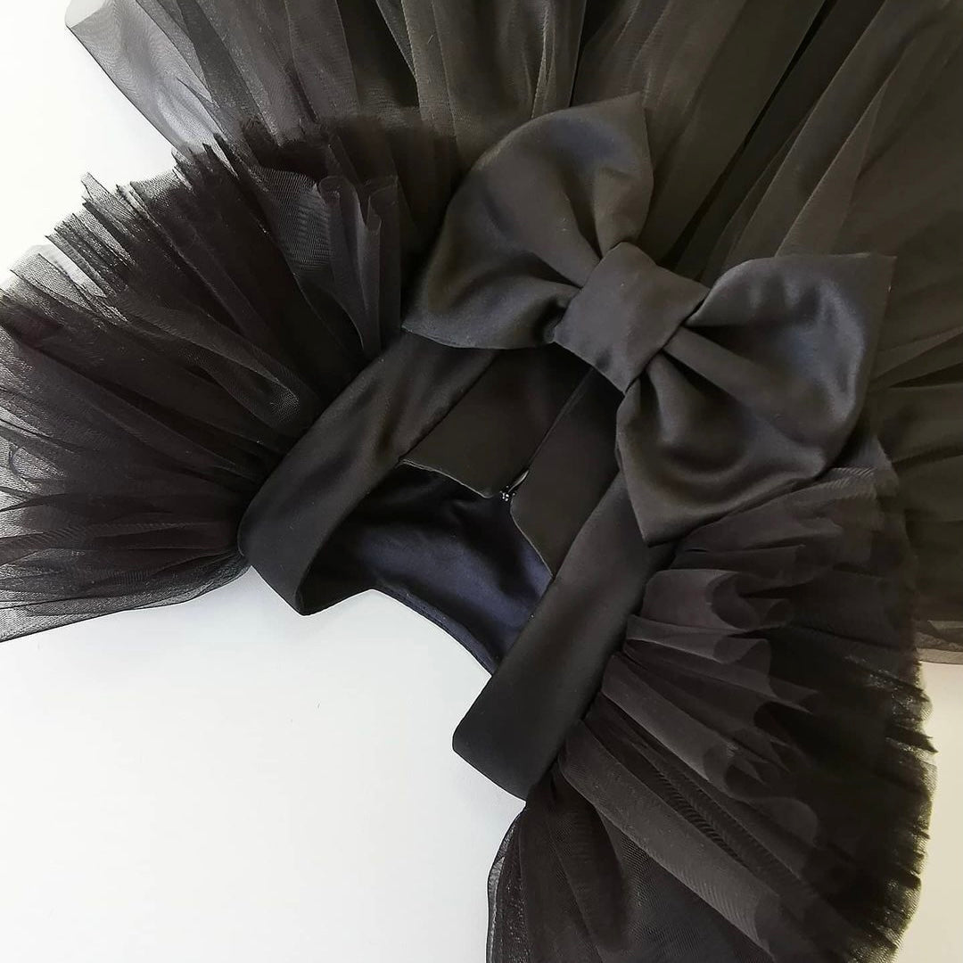 Beautiful black birthday baby Dress