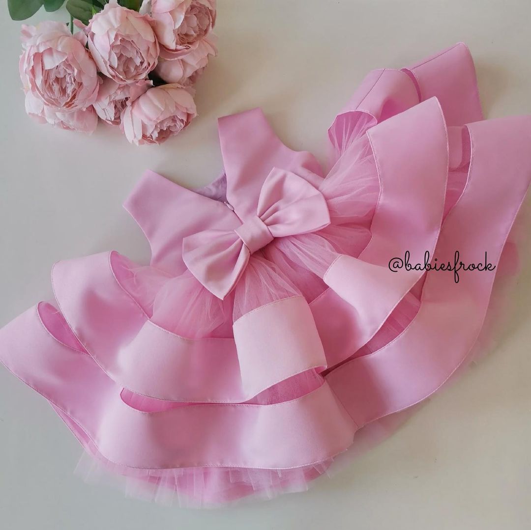 Beautiful layered baby dress