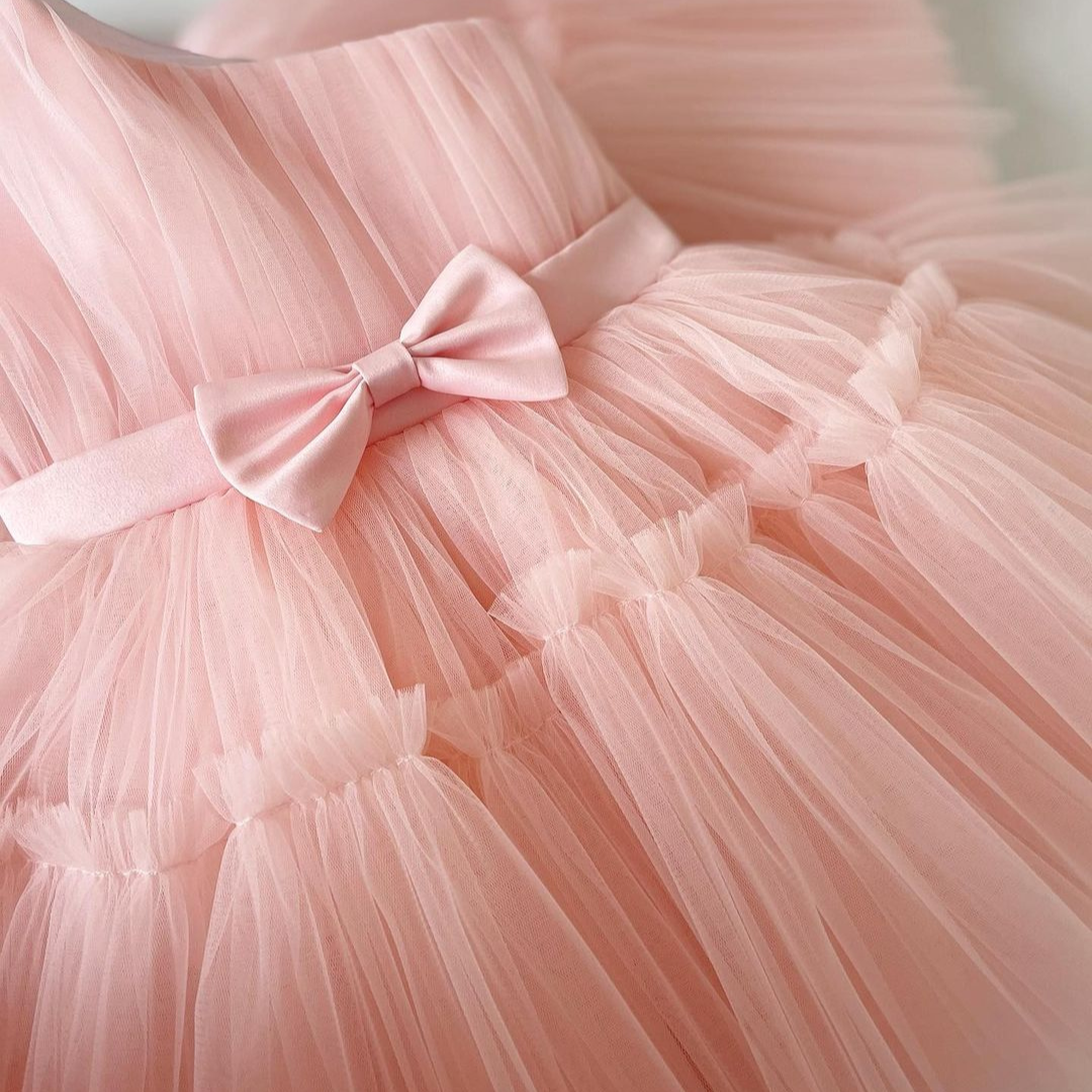 One shoulder Fluffy Dress