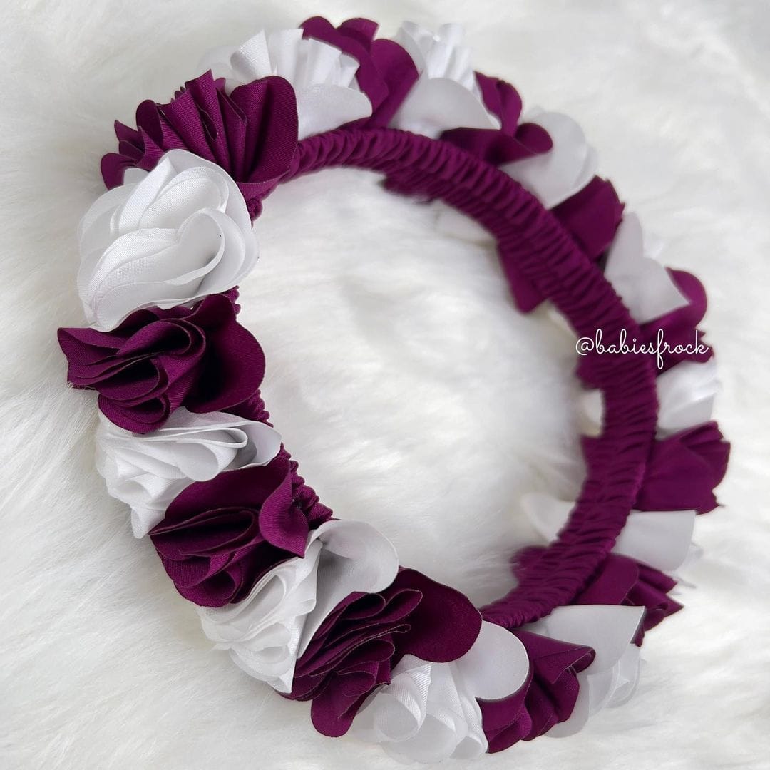 Beautiful grape birthday baby dress