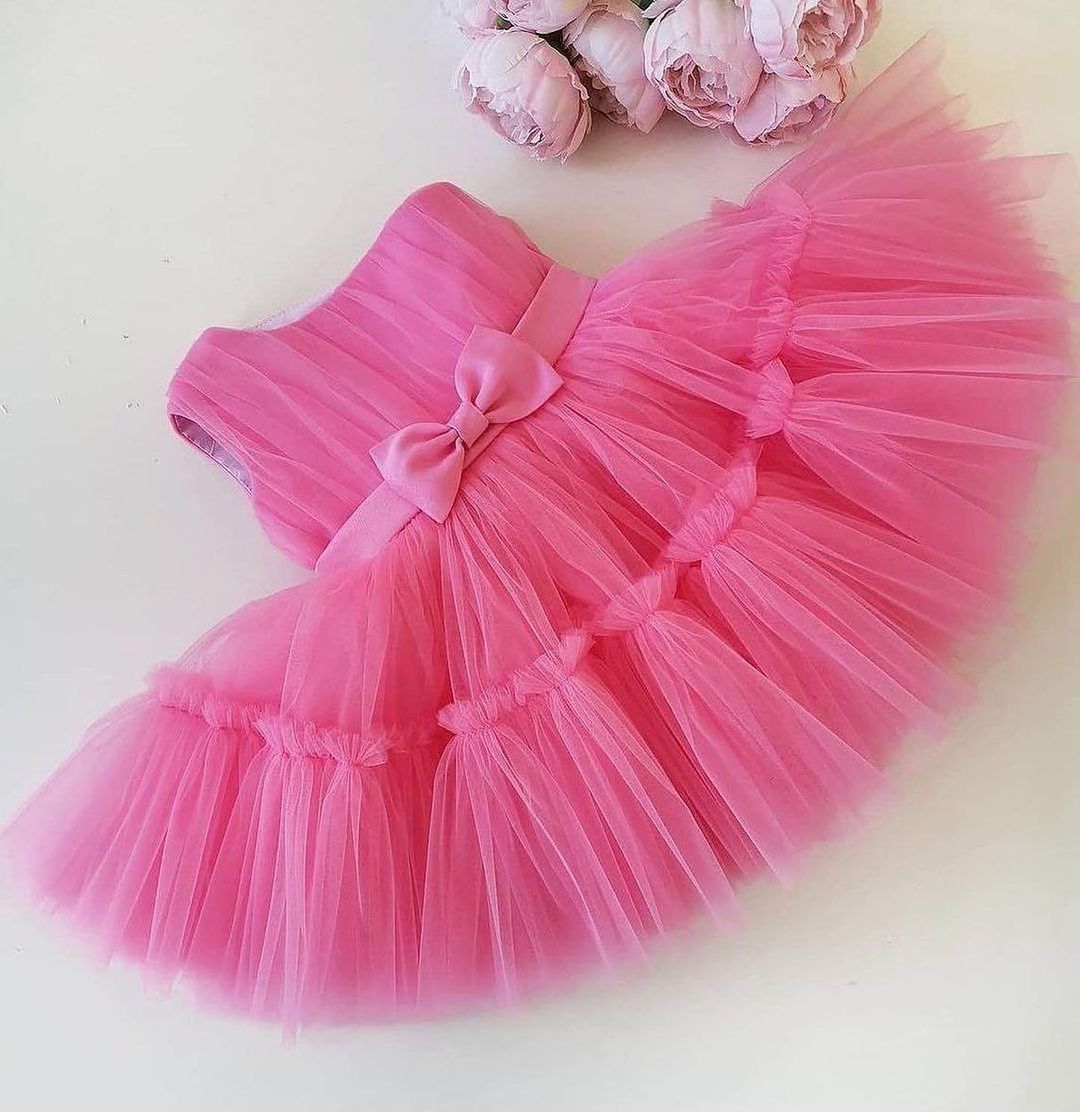 Beautiful Baby Pink Belt Dress