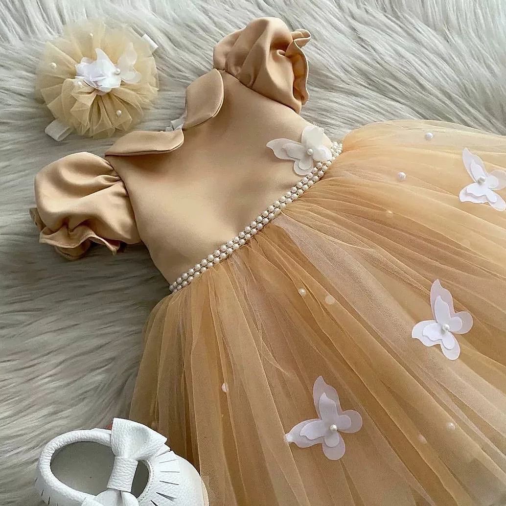 The Gold Butterfly Dress