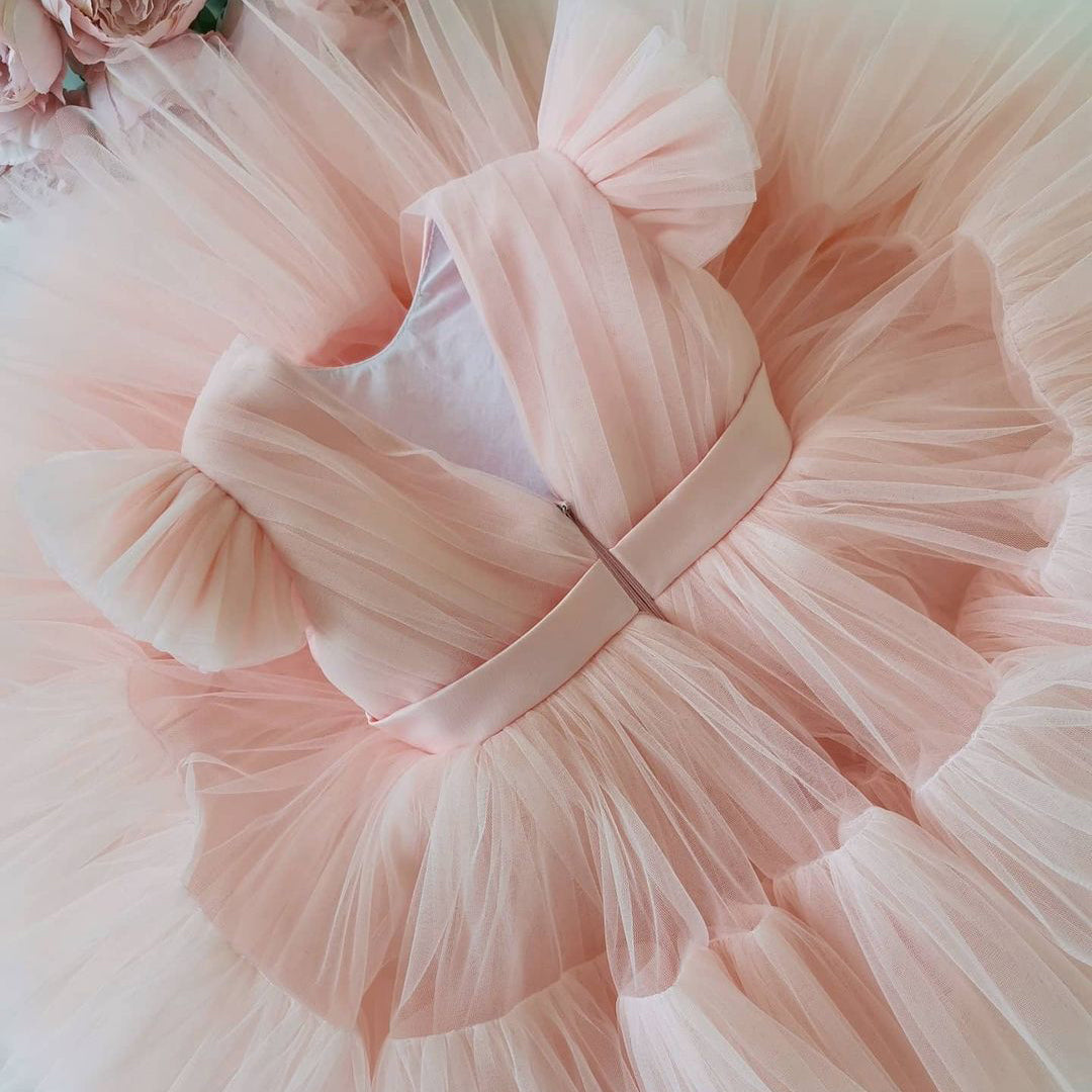 Beautiful birthday dress with frills