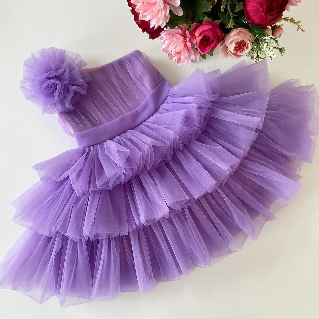 Amazing purple baby dress