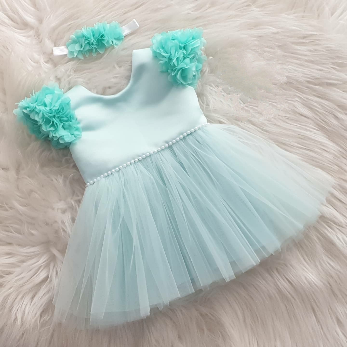 Gorgeous Shoulder Flower Dress