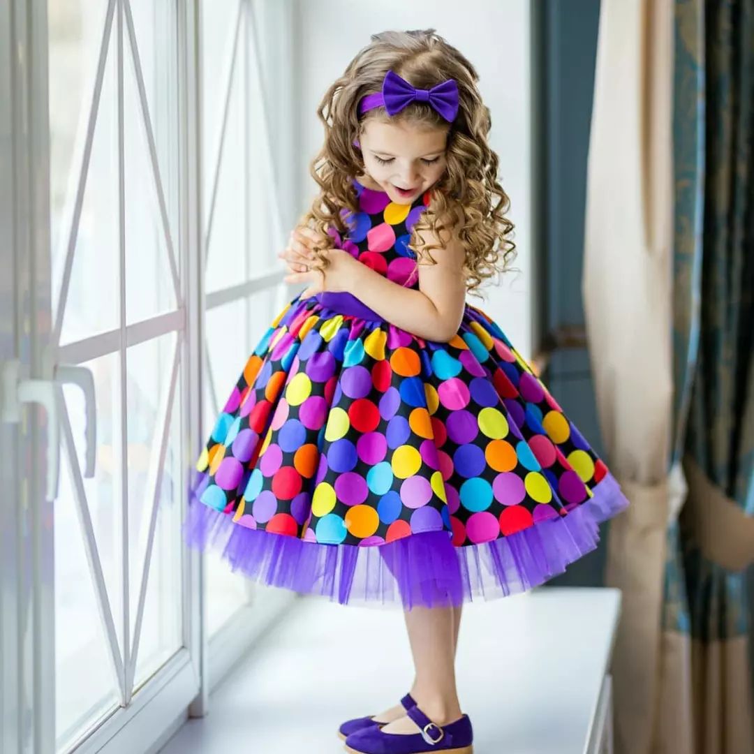 Amazing printed party wear dress