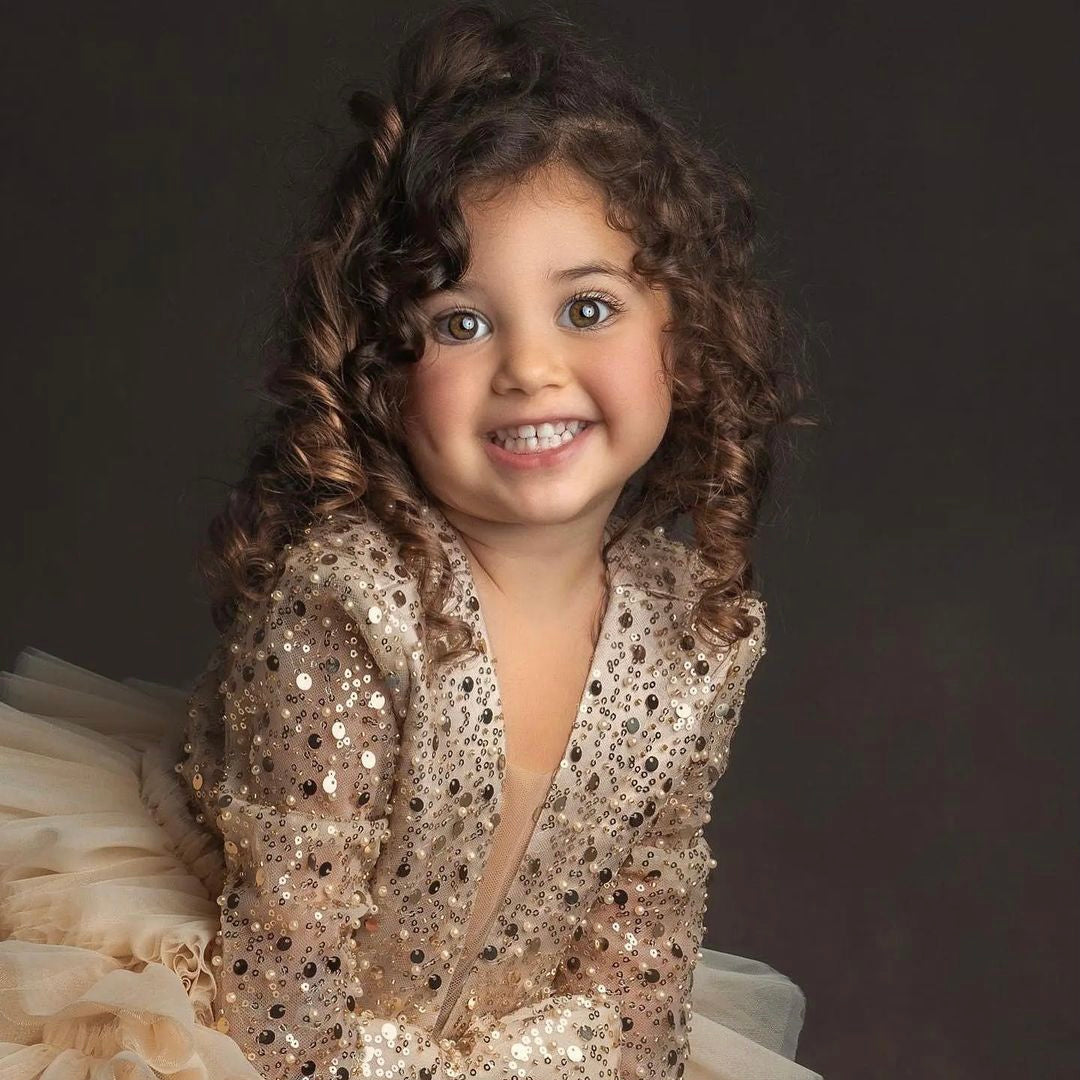 The Gold Sequence Dress