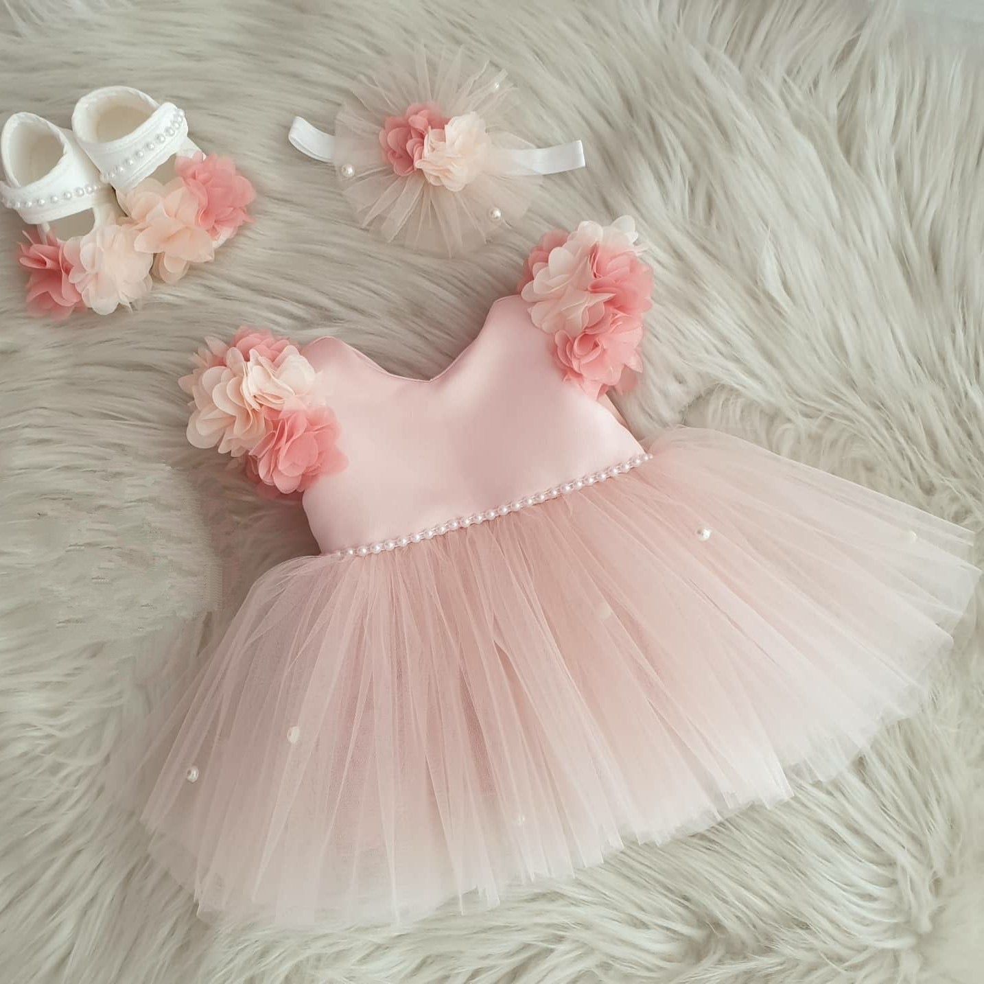 Amazing party wear flower dress