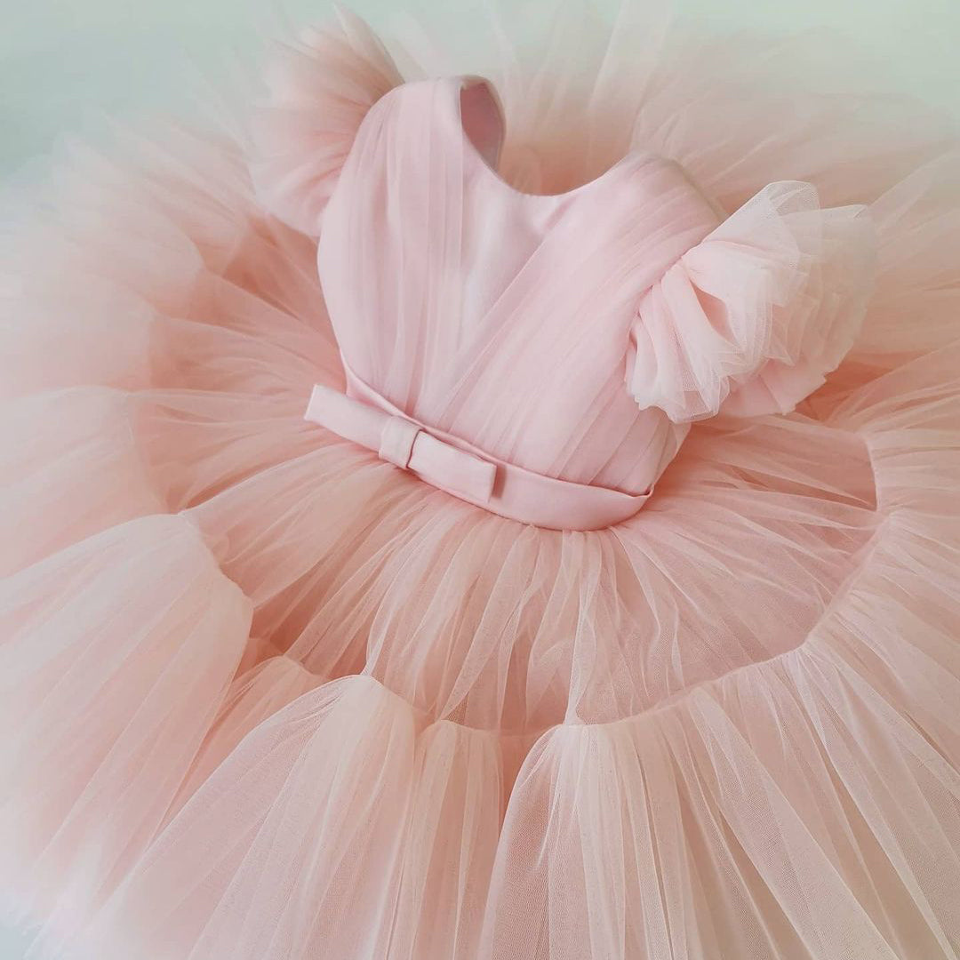 Beautiful birthday dress with frills