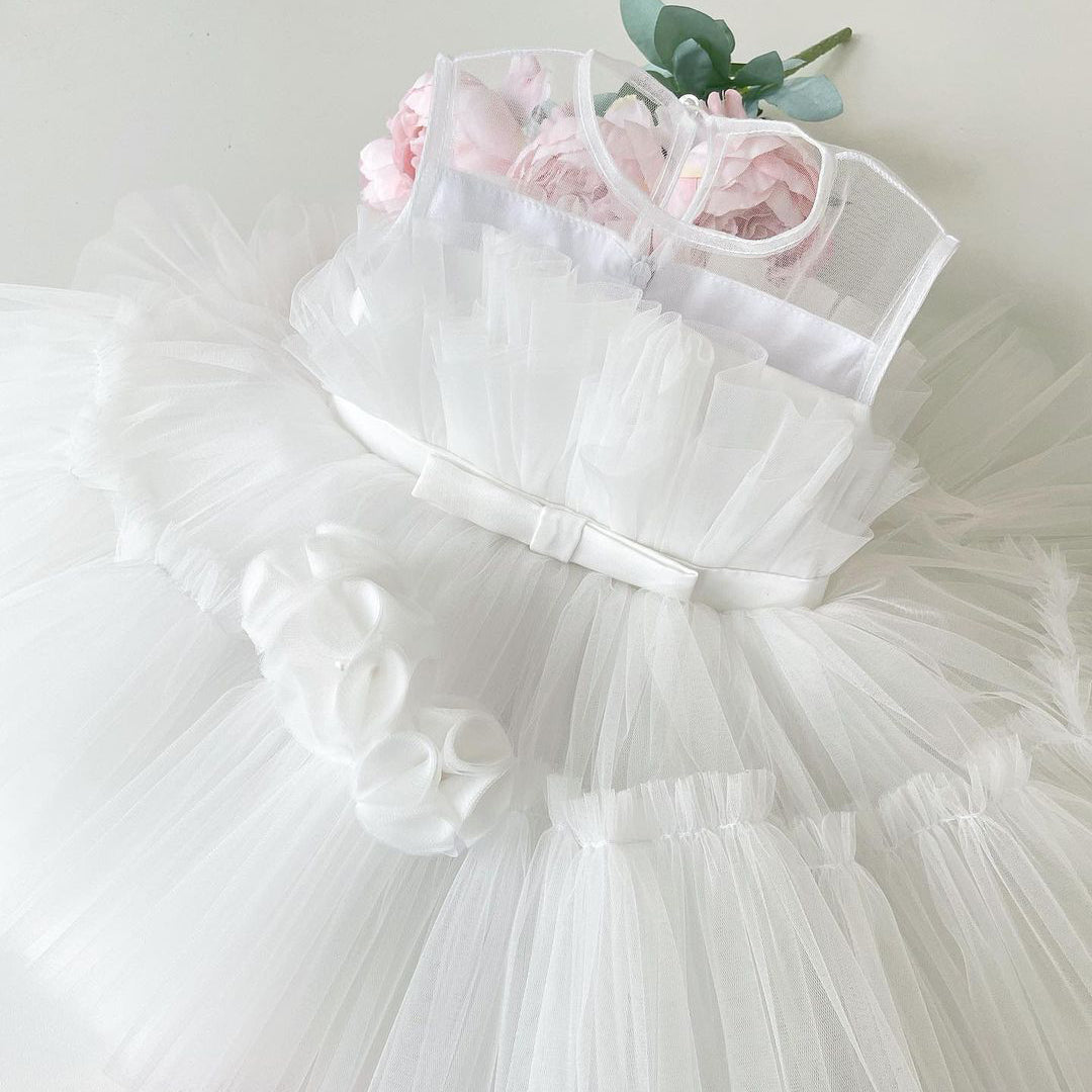Fashionable White Dress